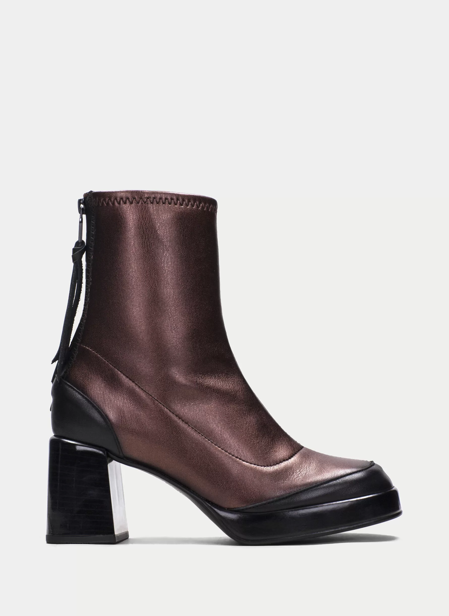 Online Ankle Boot Tokio Black Bronze Women Ankle Boot