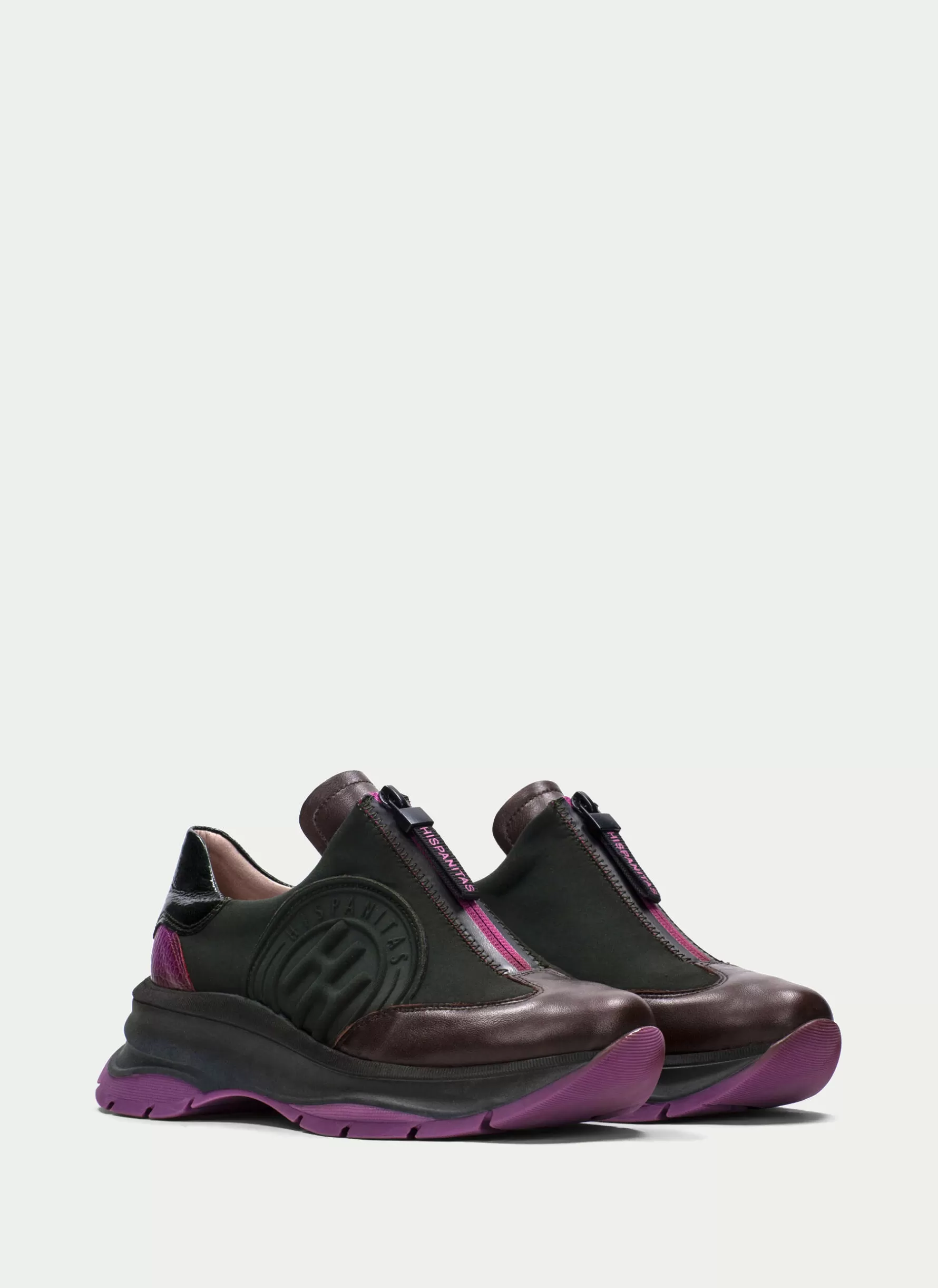 Online Sneaker Alaska Forest Brown Magenta Women Sneaker