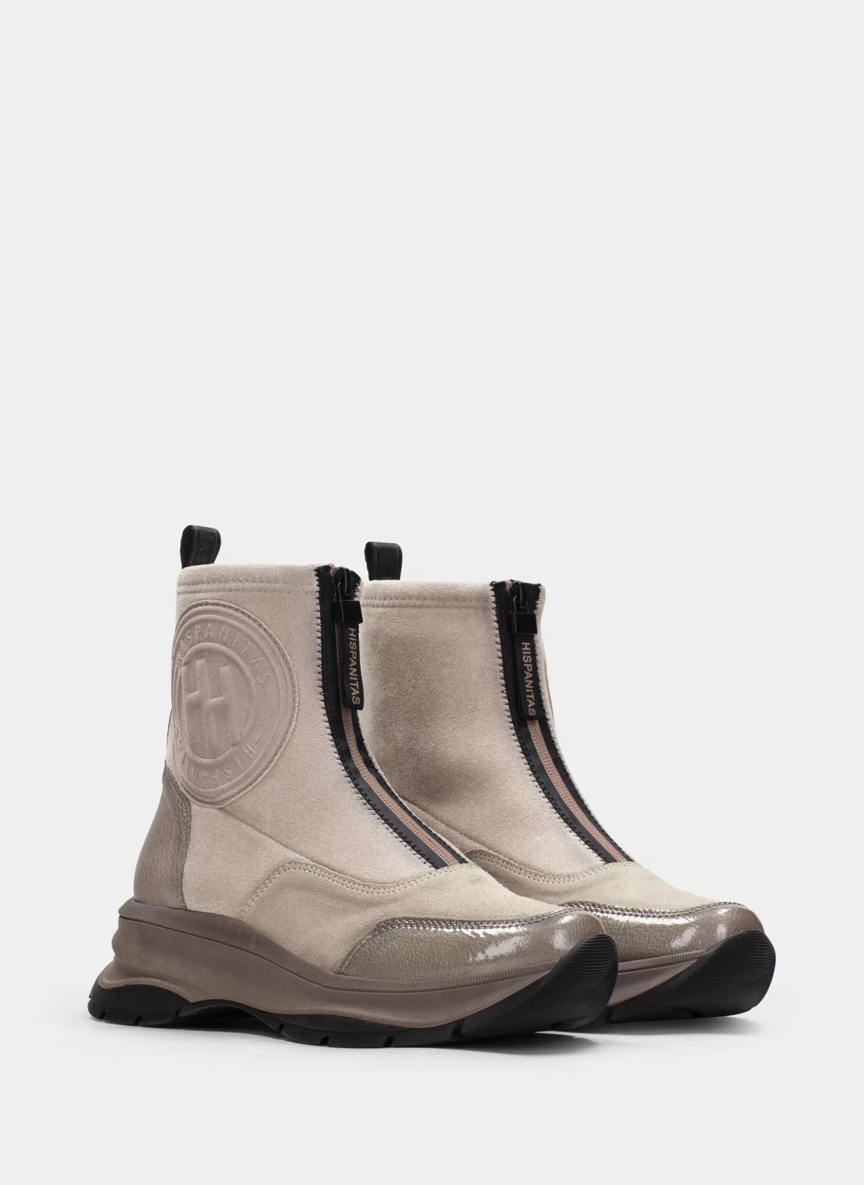 Shop Sport Ankle Boot Alaska Taupe Ivory Women Sport Ankle Boot